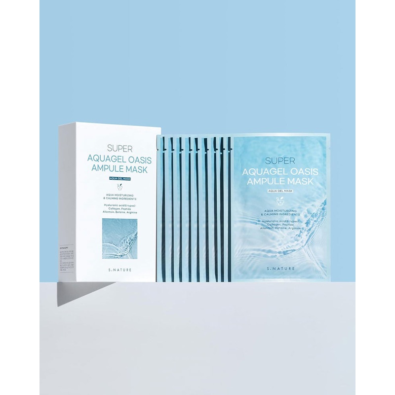 S.NATURE Super Aqua Gel Oasis Ampule Mask Single Mask