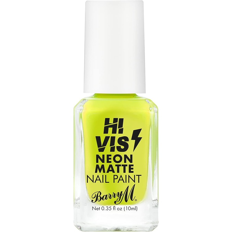 Barry M Hi Vis Neon Nail Paint Yellow Flare