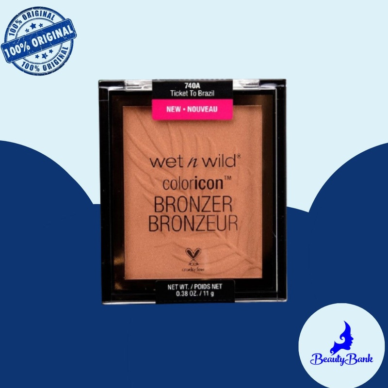 BEAUTY RESERVE – WET N WILD COLOR ICON BRONZER – TICKET TO BRAZIL Ticket To Brazil