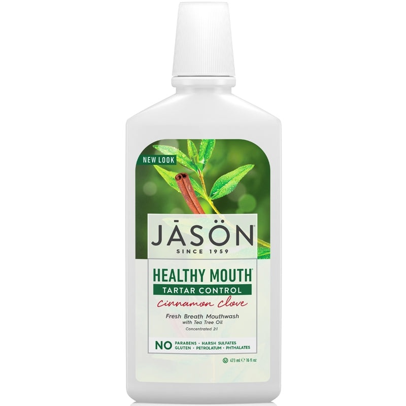 DISCONTINUED Jason Healthy Mouth Tartar Control Mouthwash 473ml
