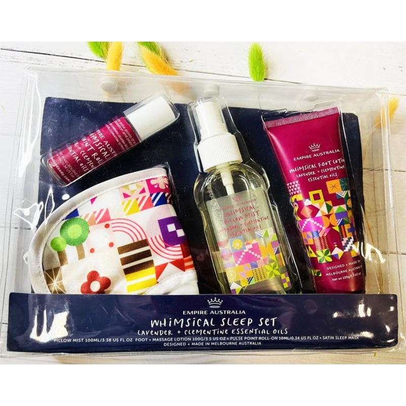 Empire Australia Sleep Set Whimsical Sleep Box Set with Lavender & Clementine