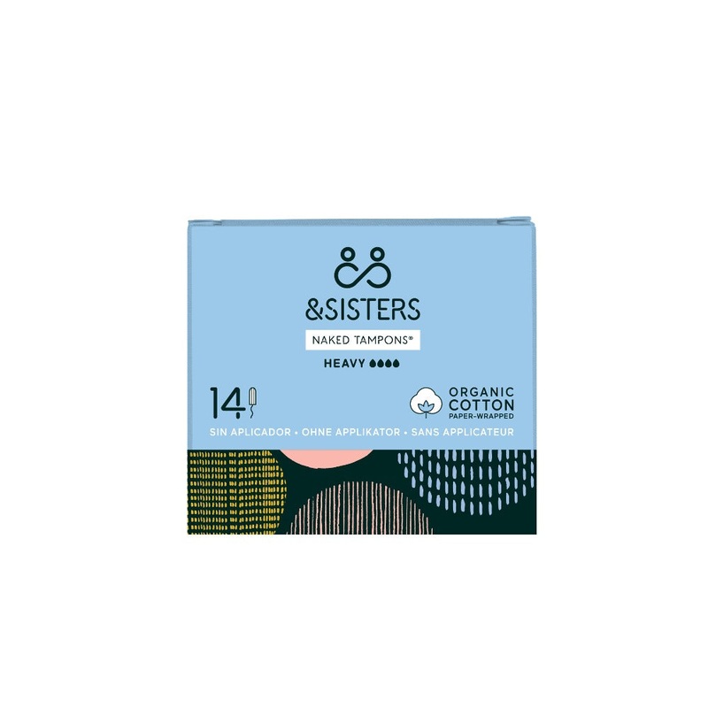 Naked Tampons Heavy Absorbency 14 units