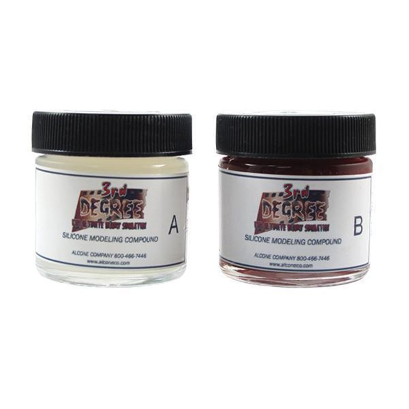 3rd Degree Silicone Modeling Compound Blood Red 2oz.