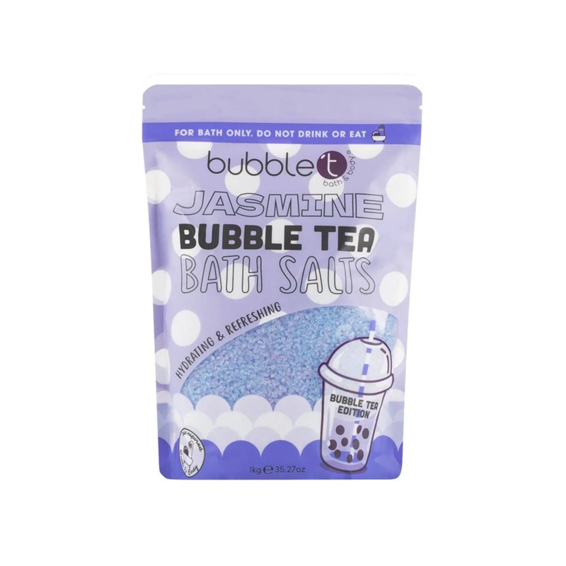 bubble t Bath Salts Hydrating & Refreshing Jasmine 1kg