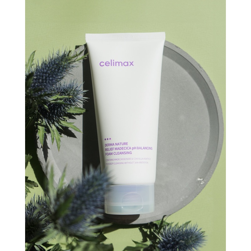 celimax Derma Nature Relief Madecica pH Balancing Cleansing Foam