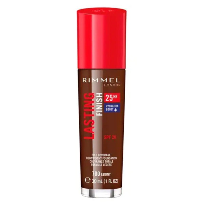 Rimmel London Lasting Finish Foundation 700 Ebony