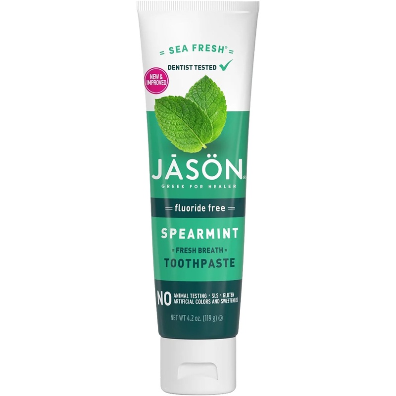 Sea Fresh Spearmint Fresh Breath Toothpaste Fluoride Free