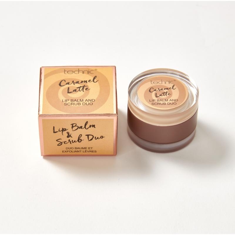Technic Lip Balm & Scrub Duo Caramel Latte