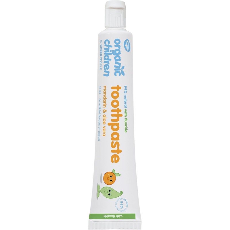 Children’s Toothpaste with Fluoride |  Mandarin & Aloe Vera*
