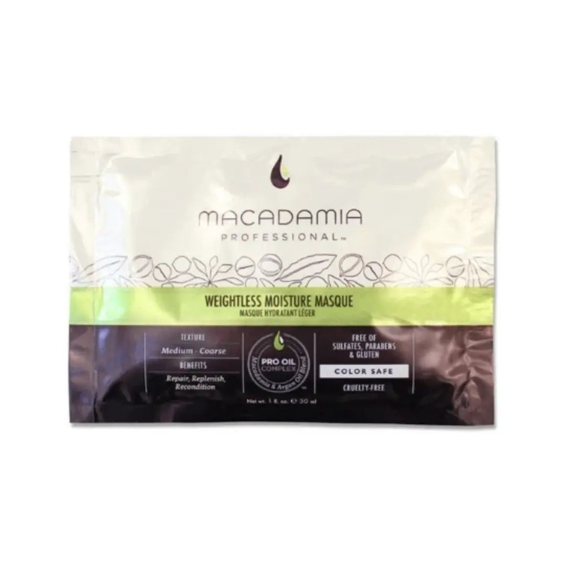 Macadamia Professional Weightless Repair Masque 30ml Sachet