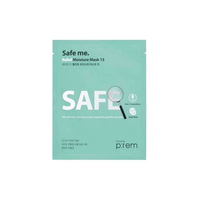 Makeprem Safe Me Relief Moisturizer Mask 5ea