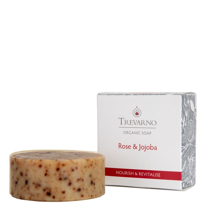 Trevarno Organic Rose & Jojoba Soap 75g