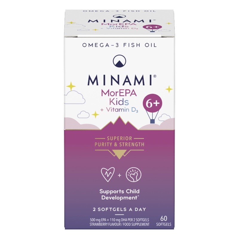MorEPA Mini 6 Years+ 60 capsules