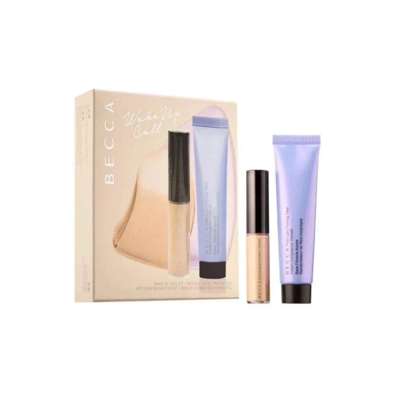 Becca Wake Up Call Kit- Natural Glow Travel Duo Wake Up Call Kit