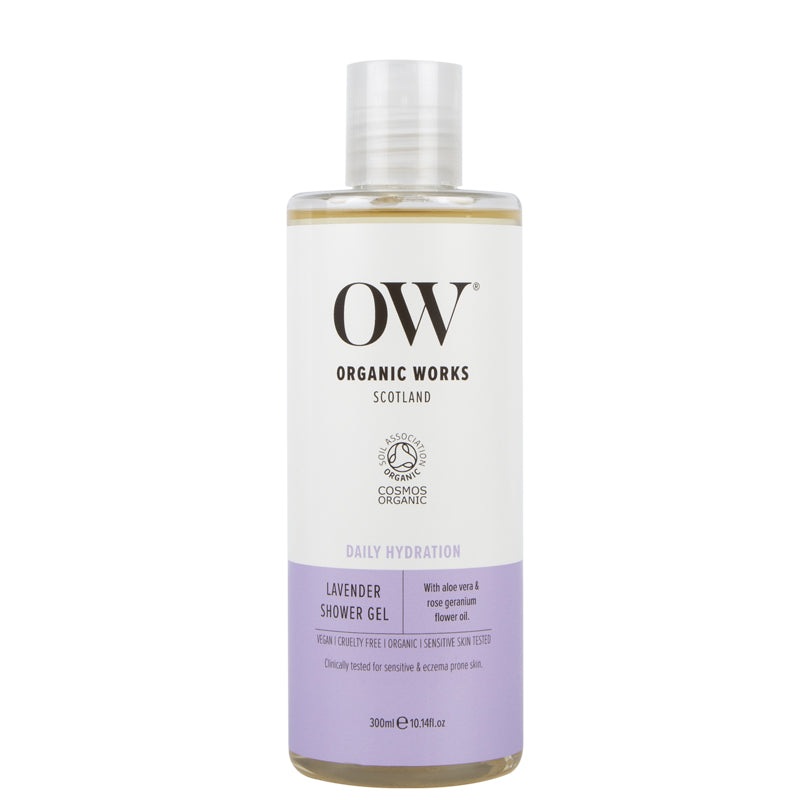 Organic Works Lavender Shower Gel 300ml