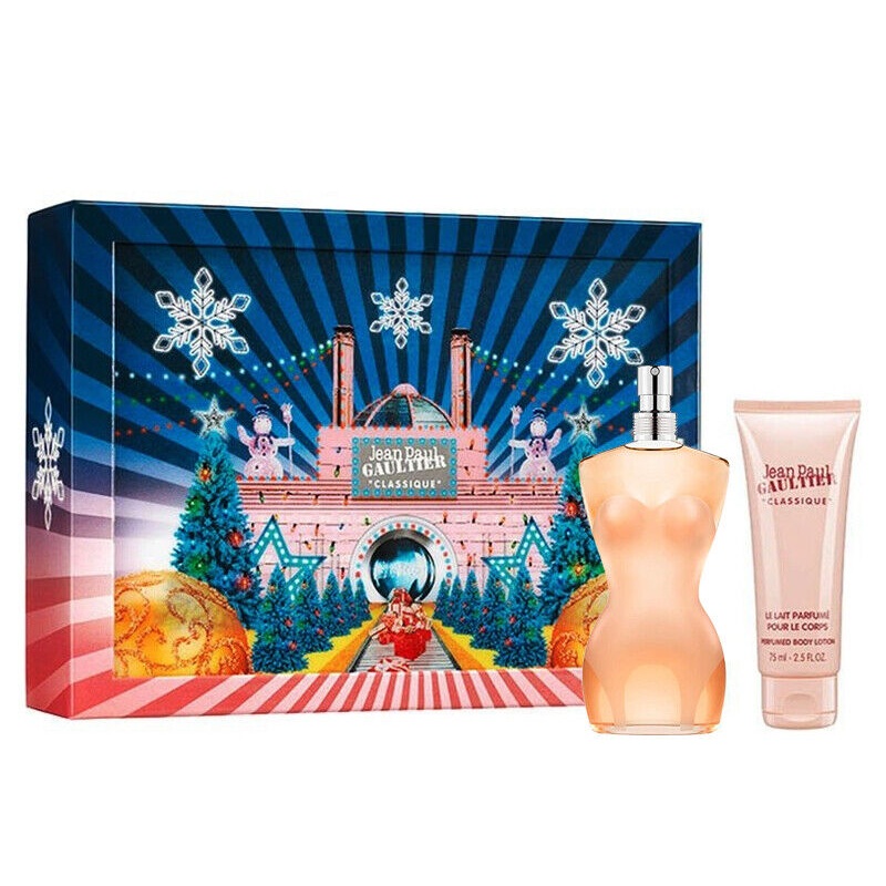 Jean Paul Gaultier Classique Eau de Toilette Spray 50ml & Body Lotion 75ml