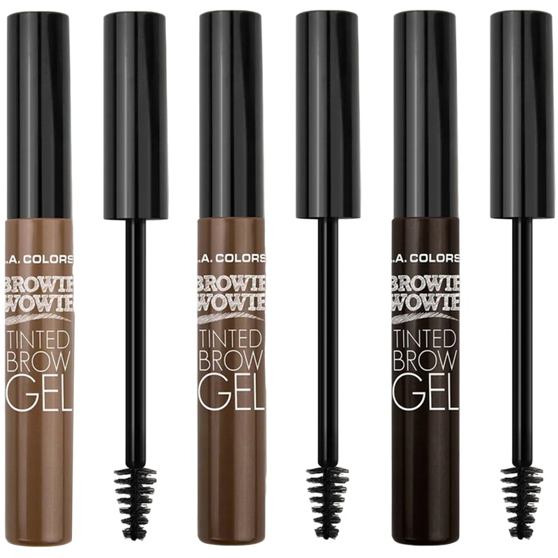 L.A. Colors Browie Wowie Brow Tinted Gel Assorted – Wholesale 18 Units (CBG411-413)