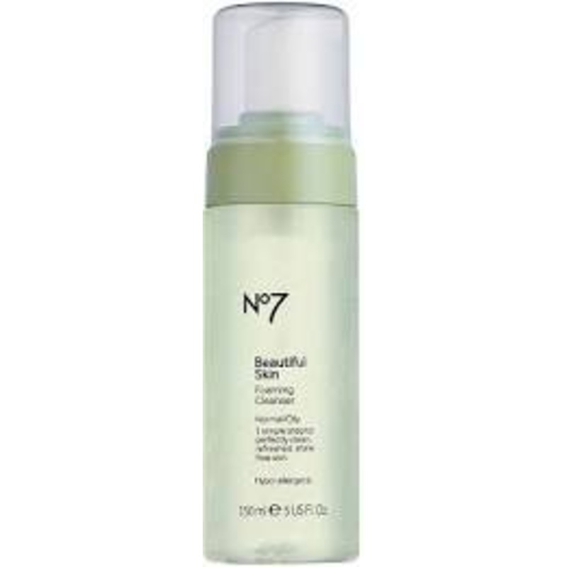 No7 Beautiful Skin Foaming Cleanser for Normal / Oily Skin 150ml