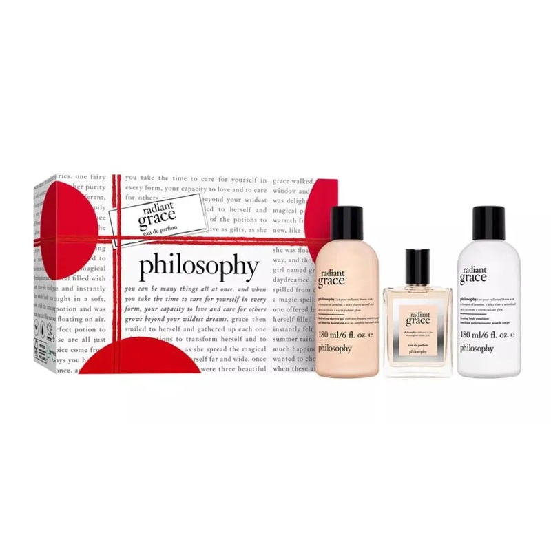 PHILOSOPHY SET:EDP SPRAY 60ML/FIRM EMULSION 180ML 1 x SHOWER GEL 180ML