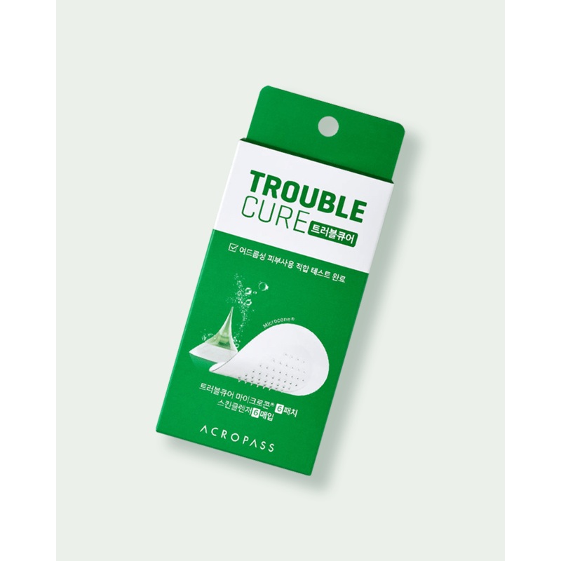 ACROPASS Trouble Cure (6 Skin Cleanser 6 Microdart Patches)