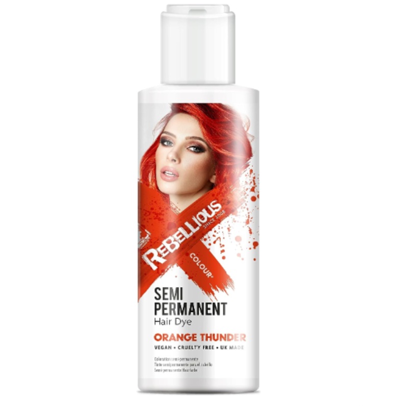 PaintGlow Semi Permanent Hair Dye Orange Thunder