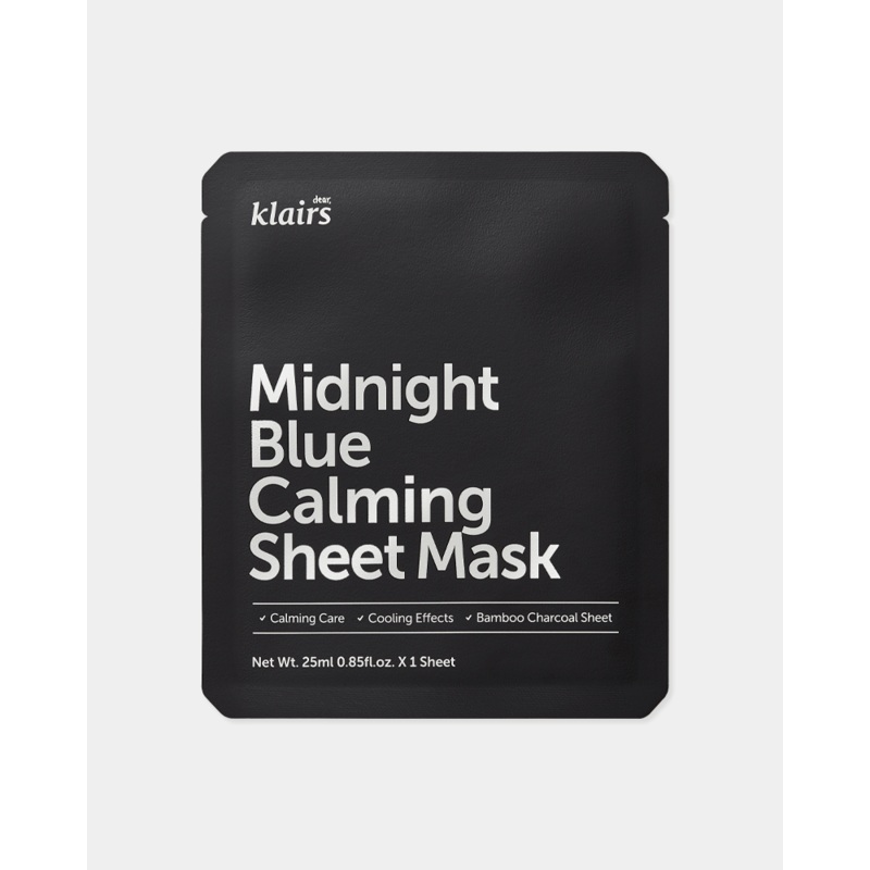 Klairs Midnight Blue Calming Sheet Mask