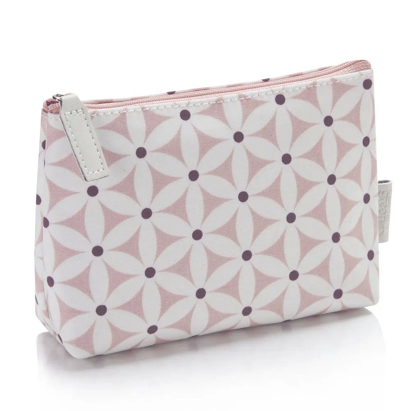 Victoria Green ‘Starflower’ Makeup Bag – Blush