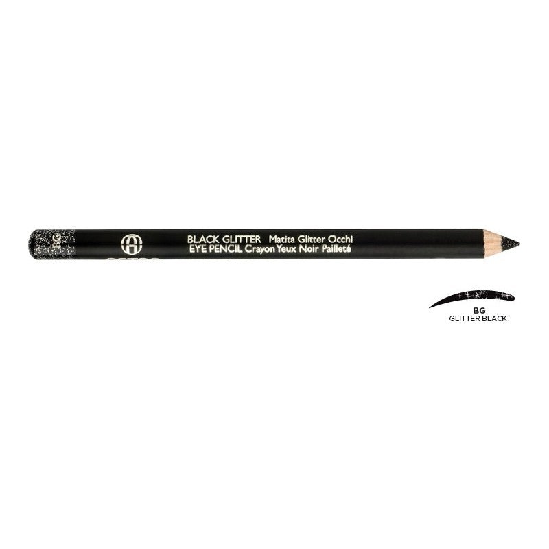 Astra Eye Pencil Glitter Black Glitter Black