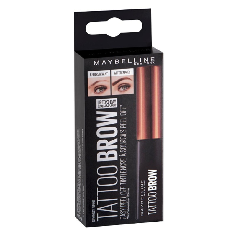 Maybelline Tattoo Brow Easy Peel Off Tint Medium Brown
