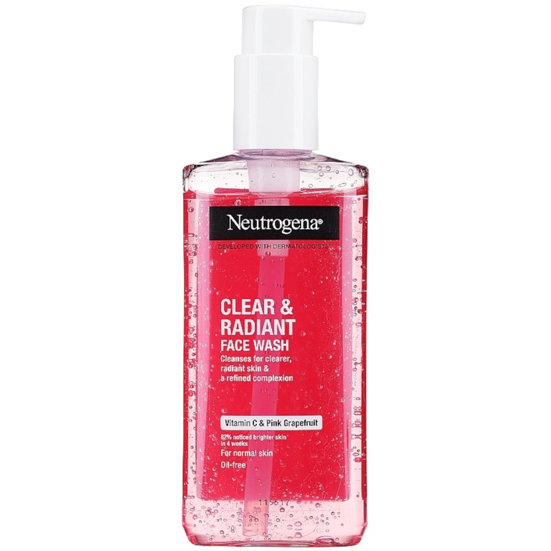 Neutrogena Clear & Radiant Face Wash – Wholesale 6 Units (9974601)