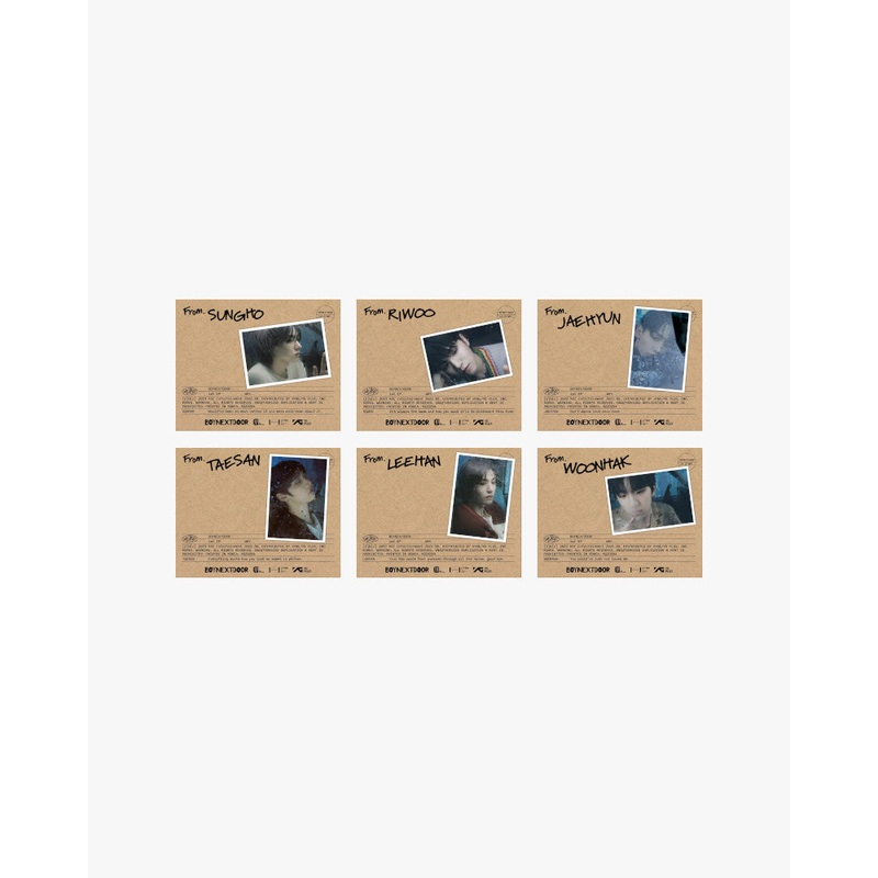 BOYNEXTDOOR – 1ST MINI ALBUM [WHY..] (Letter Ver. – Random)