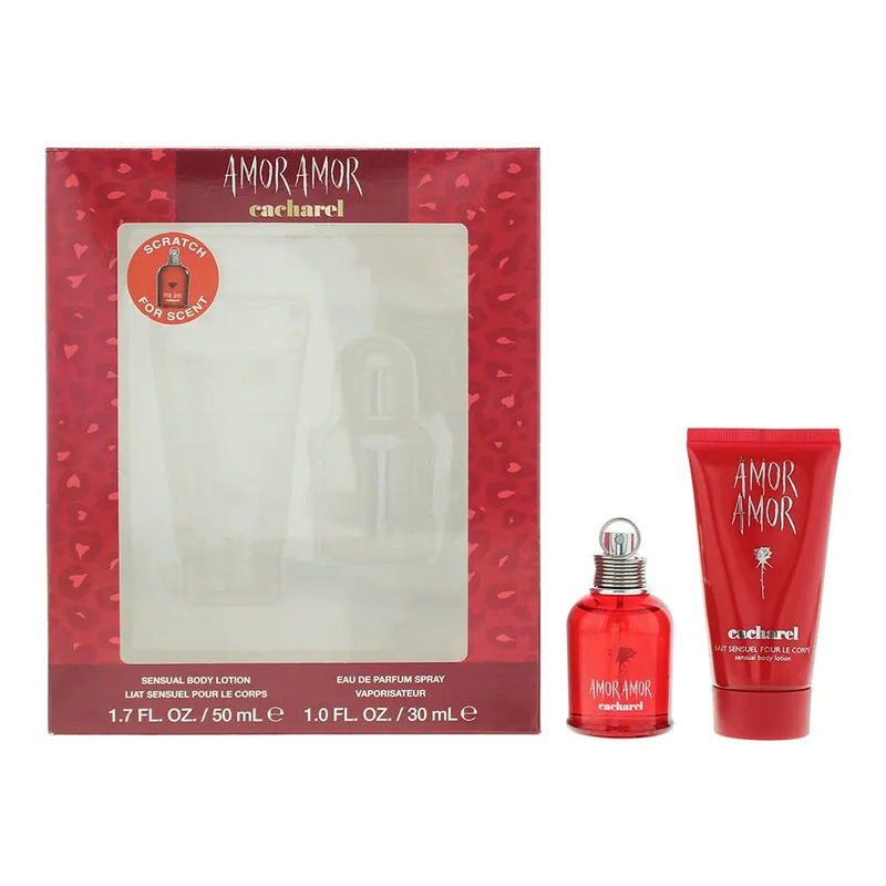 Cacharel Amor Amor 2 Piece Gift Set: Eau de Toilette 30ml – Body Lotion 50ml