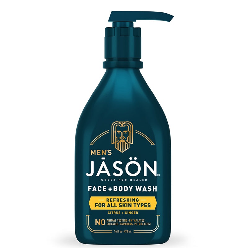 Jason Men’s Refreshing Face & Body Wash 473ml