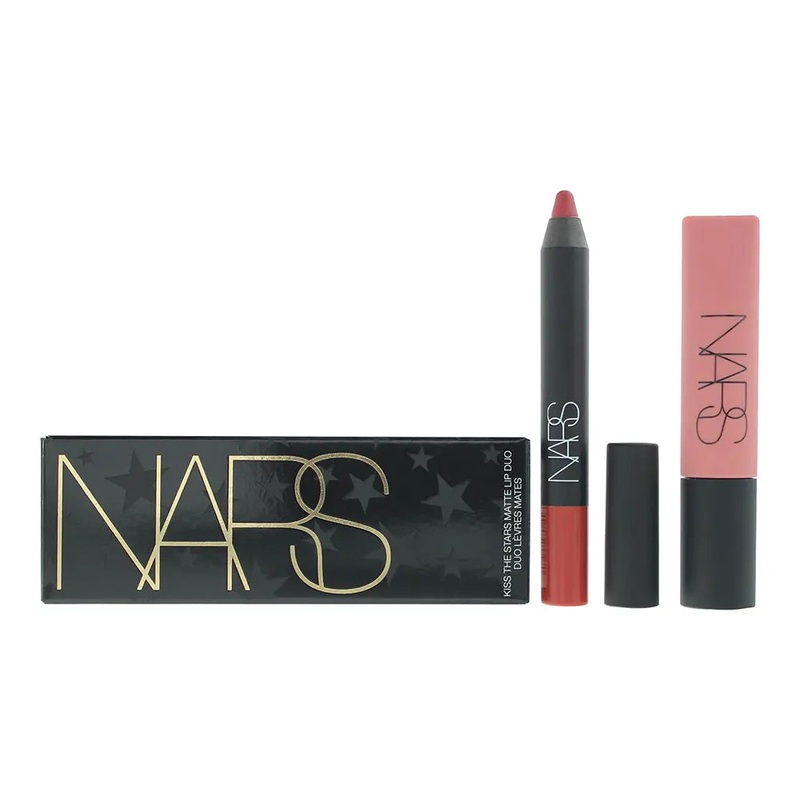 NARS Kiss The Stars Matte Lip Duo Gift Set: Lip Pencil Dolce Vita 2.4g – Lip Col