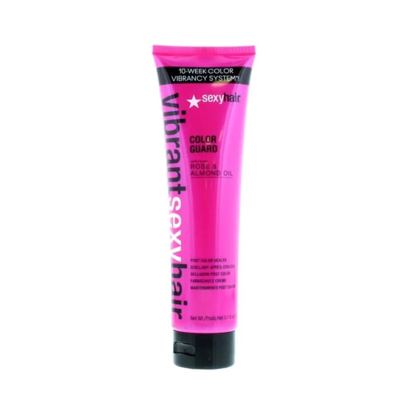 Sexy Hair Vibrant Color Guard Post Color Sealer with Rose & Almond Oil 150ml