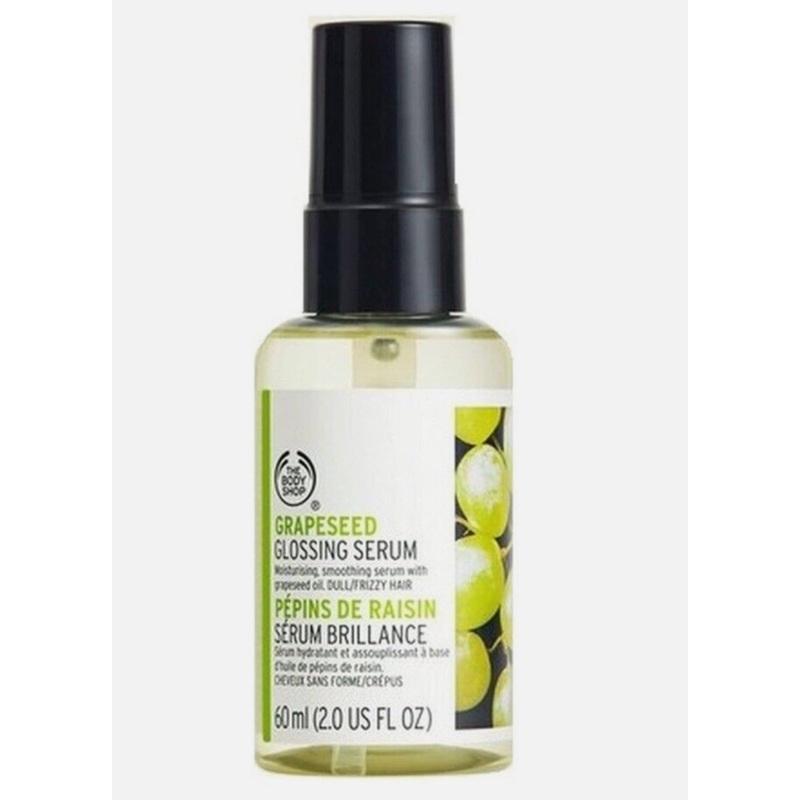 The Body Shop Grapeseed Glossing Serum for Dull/ Frizzy 60ml by Bodyshop