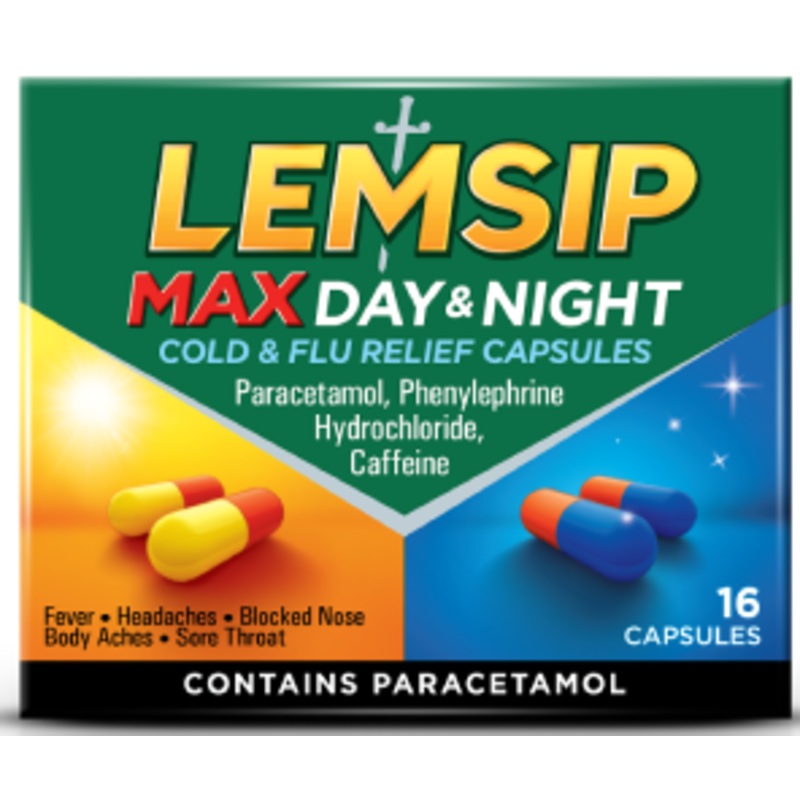 Max Day & Night 16 Capsules