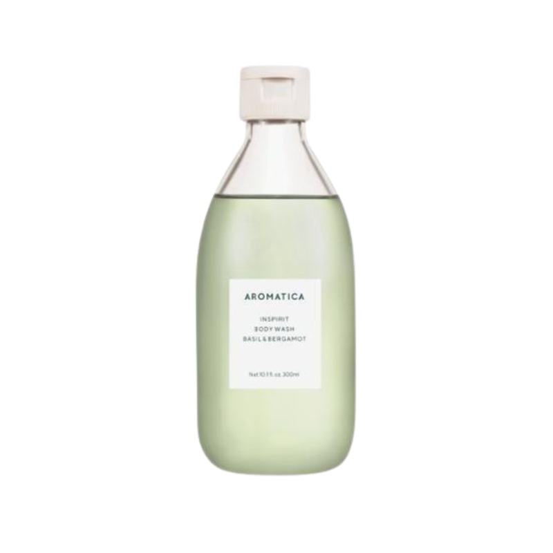 AROMATICA Inspirit Body Wash Basil & Bergamot 300ml