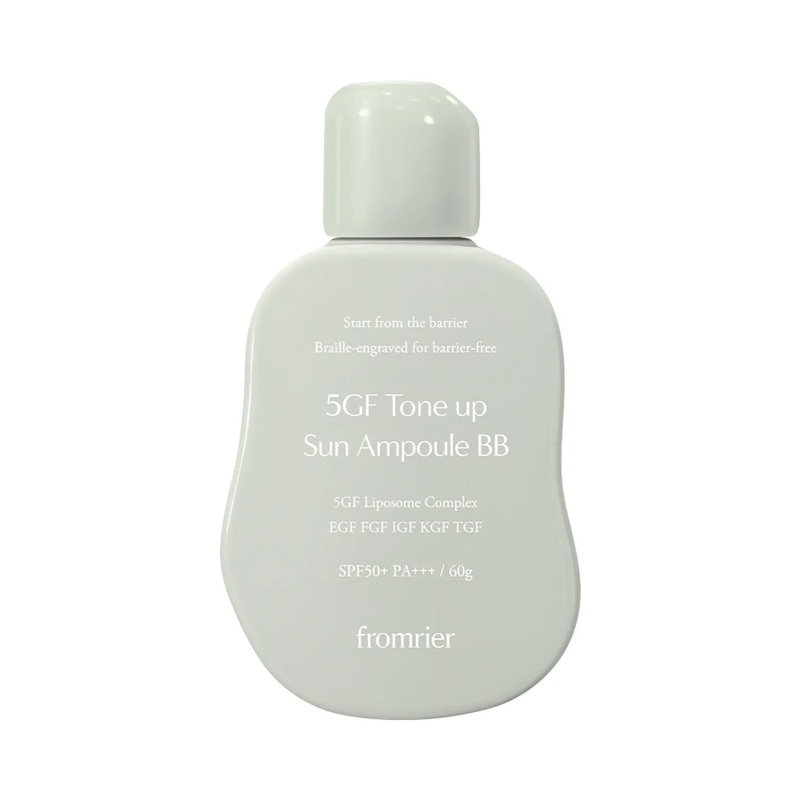 fromrier 5GF Tone up Sun Ampoule BB 60g 3 colors Olive Green
