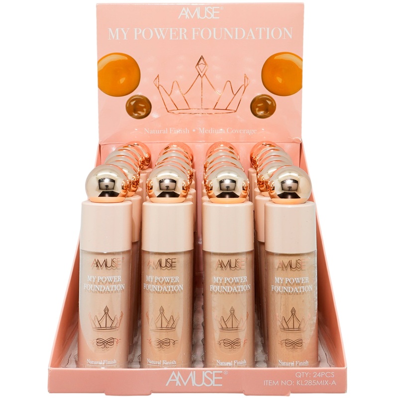 Amuse My Power Foundation – Wholesale Display 24 Units (KL285MIX-A)