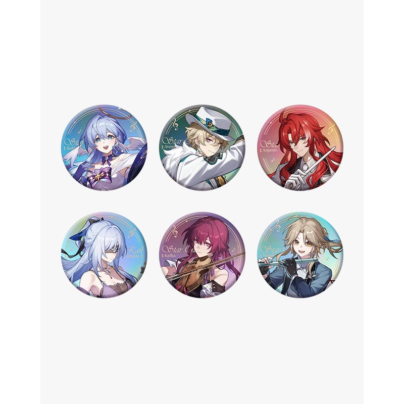 Honkai: Star Rail LIVE Series Tin Badge Argenti