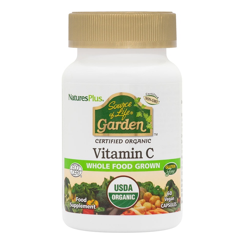 Organic Vitamin C 500mg 60 capsules