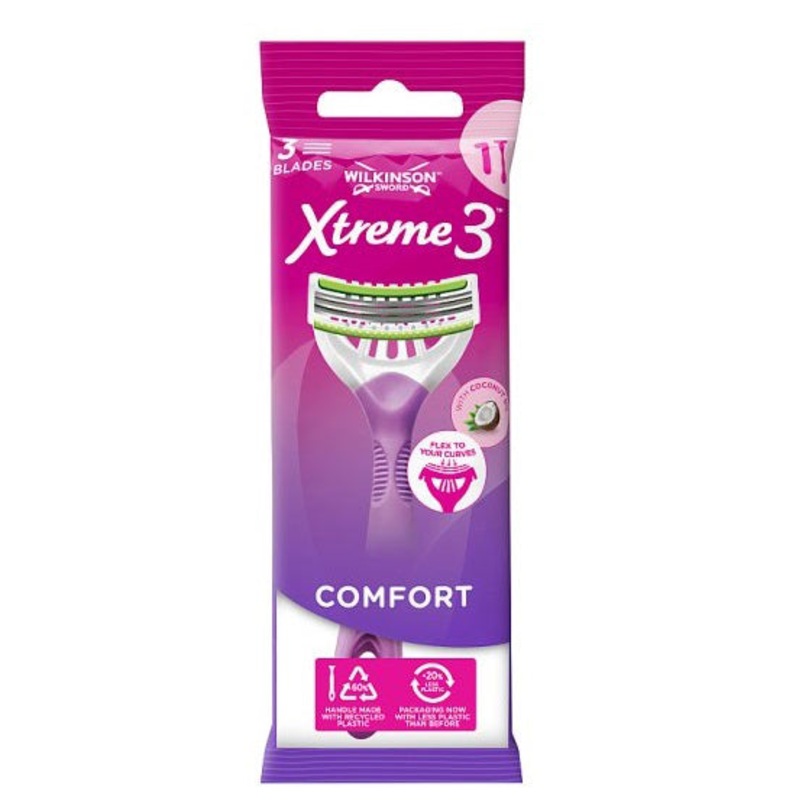 Wilkinson Sword Disposable Extreme3 Beauty Women’s Razor X1