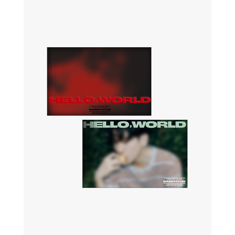 BAEKHYUN (EXO) – 4TH MINI ALBUM [Hello, World] (Photobook Ver.) (2 Versions) HELLO Ver.
