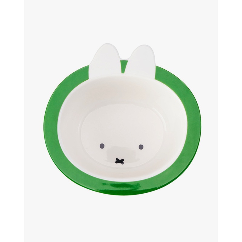 Miffy Ceramic Bowl with Miffy Ears Green