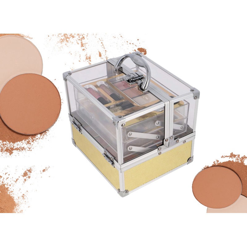 69pc Glamtastic Acrylic Vanity Case