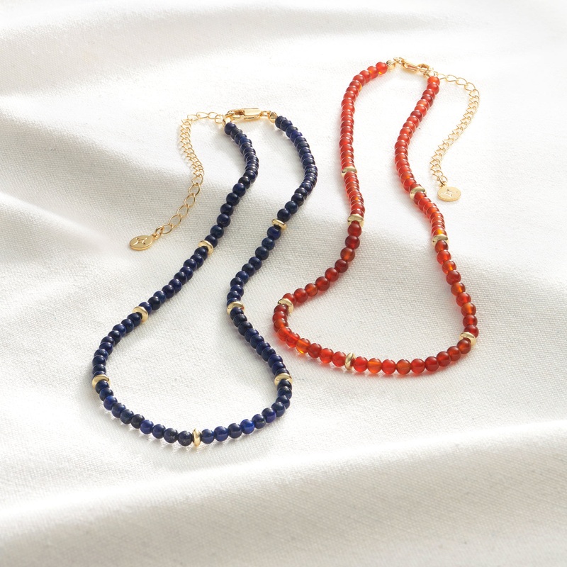 Aurora Necklace Lapiz Lazuli