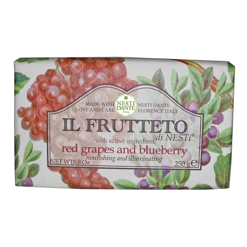 Il Frutteto Red Grapes & Blueberry Soap 250g