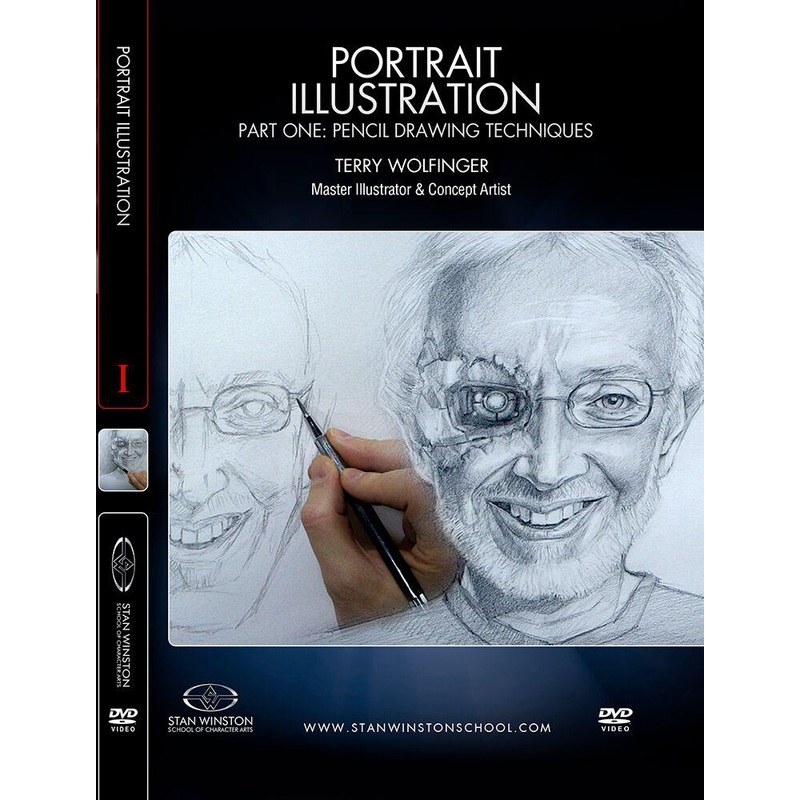 Stan Winston Studio Portrait Illustration (DVD) Part 1 – Pencil Drawing Techniques