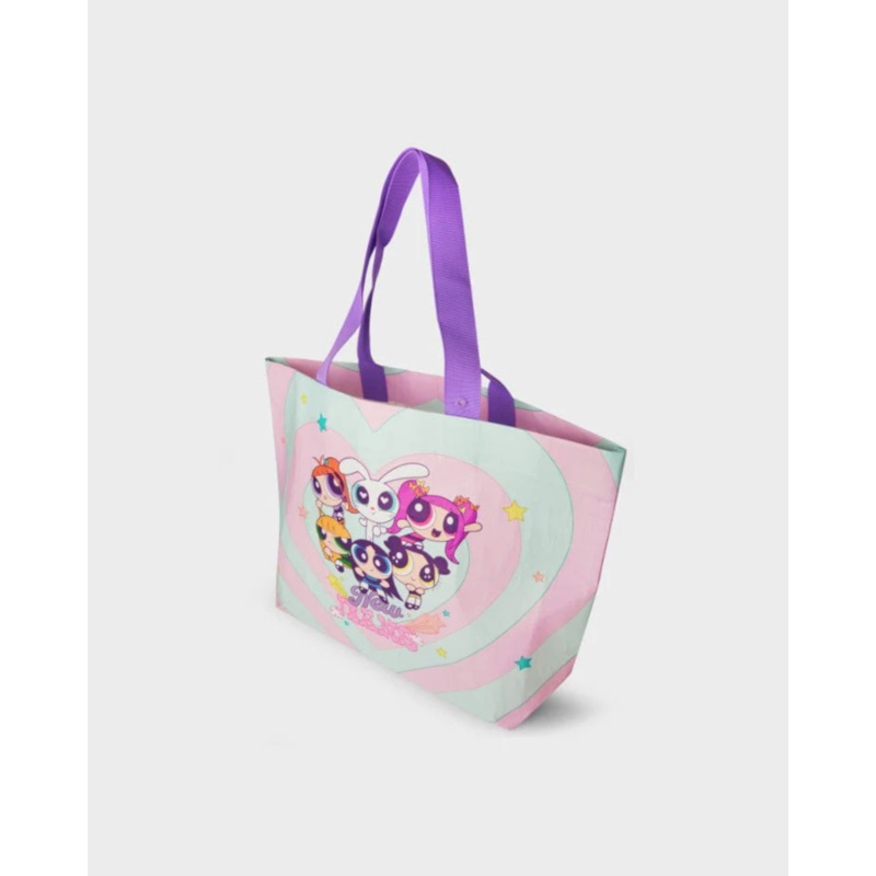 THE POWERPUFF GIRLS x NJ REUSABLE BAG L